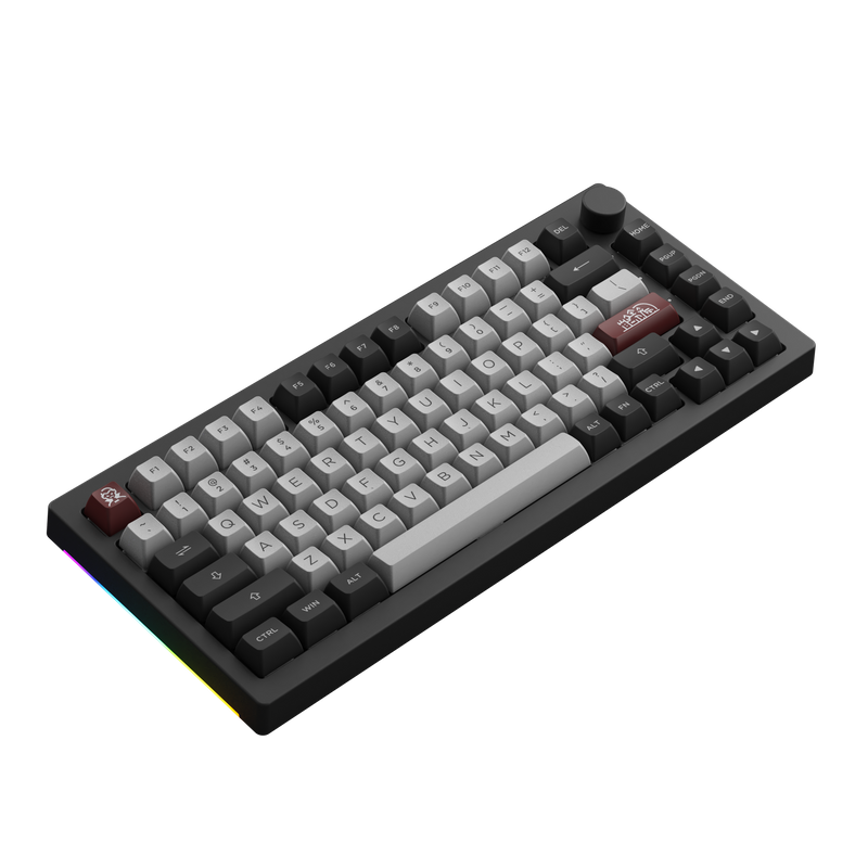 AKKO 5075B Plus Multi-Mode 82 Keys Wireless Mechanical Keyboard (Cream Yellow Switch)