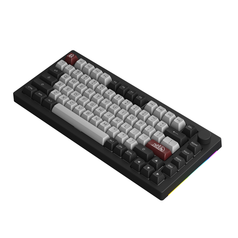 AKKO 5075B Plus Multi-Mode 82 Keys Wireless Mechanical Keyboard (Cream Yellow Switch)