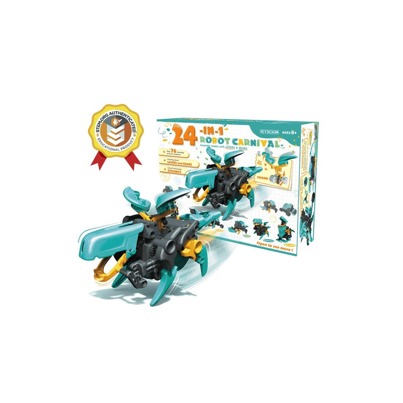 T-space ROBOT CARNIVAL STEAM 24-in-1 Robot