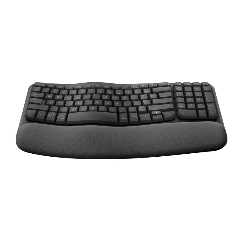 LOGITECH 羅技 Wave Keys 人體工學無線鍵盤