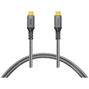 VERBATIM Tough Max 240W USB4 Type C 至 Type C 充電傳輸線 (120cm)