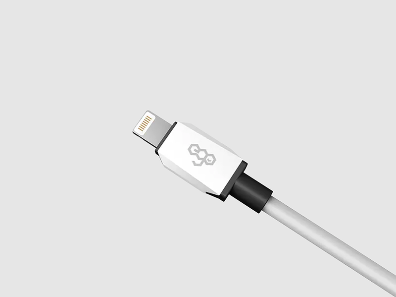 ego CLRT2 Wiry Max2 60W MFI Real-Time Display C to Lightning Cable 0.3M
