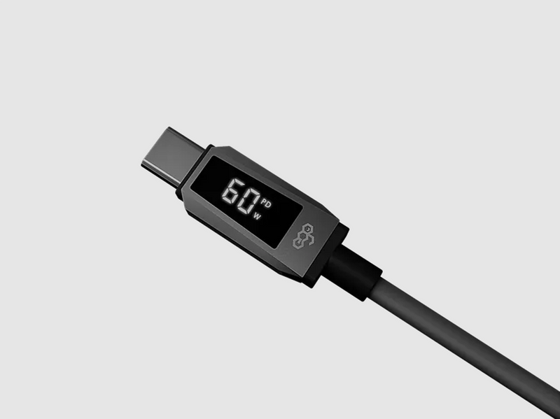 ego CLRT2 Wiry Max2 60W MFI Real-Time Display C to Lightning Cable 1.2M