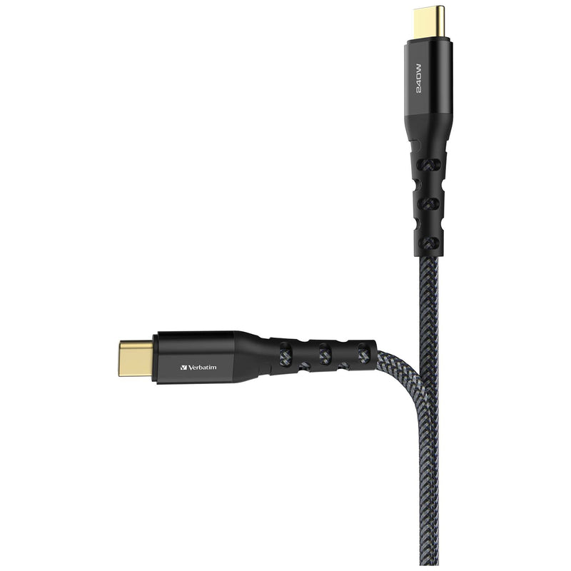 VERBATIM Tough Max 240W Type C to Type C Cable (200cm)