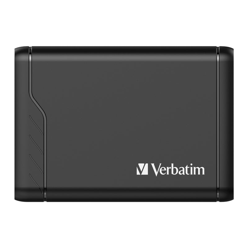 VERBATIM 4端口 100W PD & QC 3.0 USB 充電器（AC電源線）