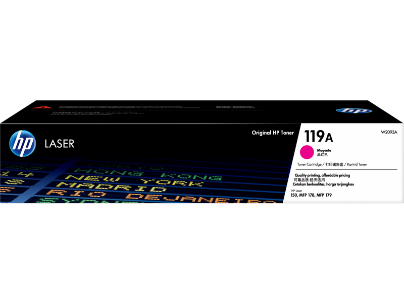 HP 119A Magenta Original Laser Toner Cartridge (W2093A)