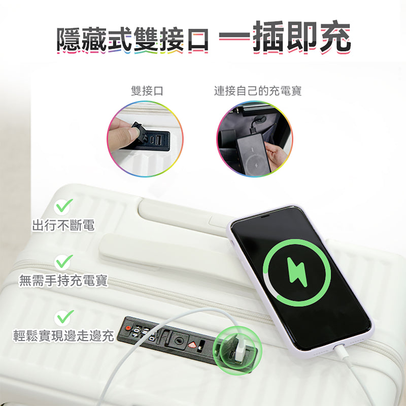 NEWEDO NE-001 時尚多功能便用便携自由行大容量登機旅行箱 Pro