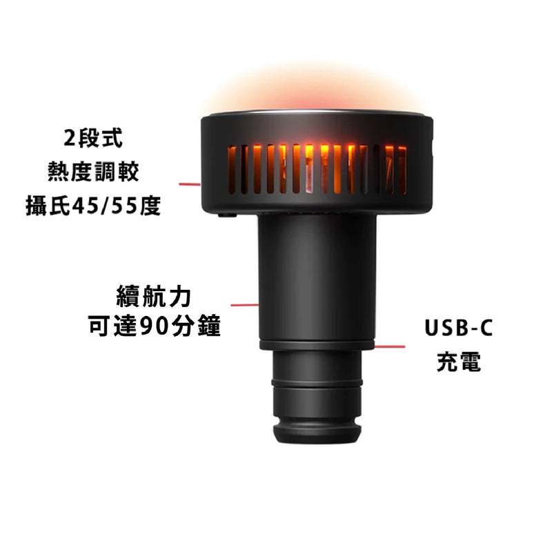 Pulseroll Ignite Pro 專業溫感振擊按摩槍