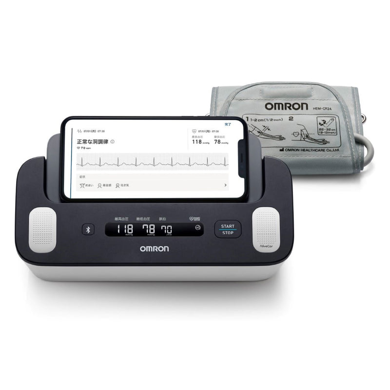 OMRON HCR-7800T Upper Arm Blood Pressure Monitor + ECG