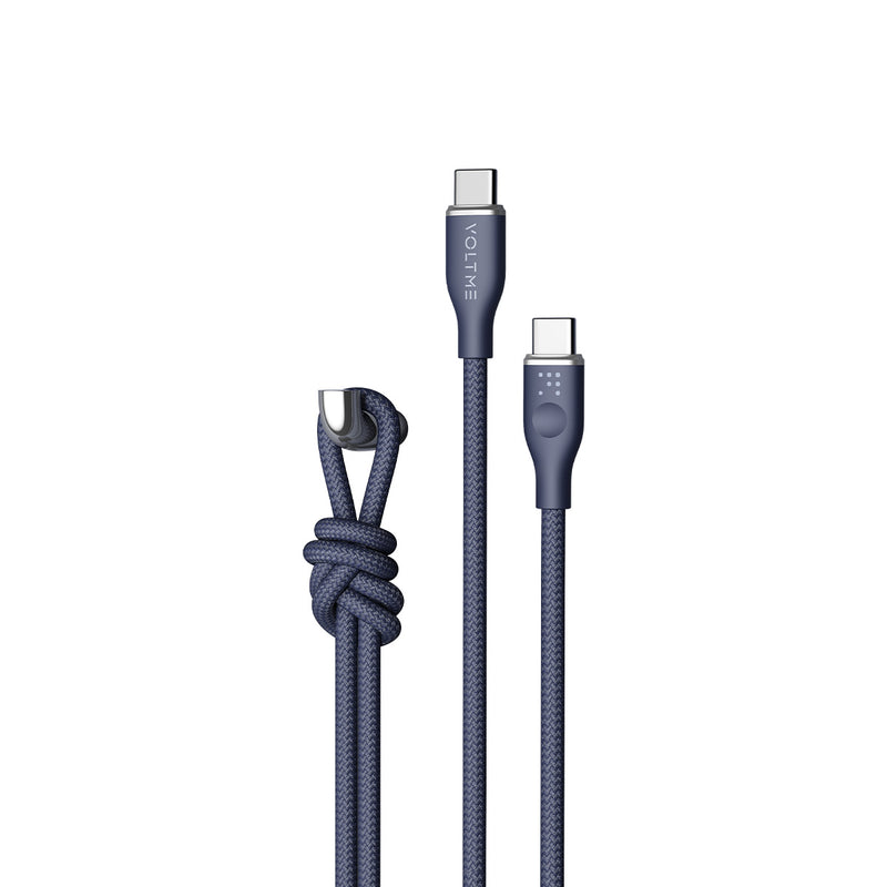 Voltme PowerLink RUGG 系列 USB-C to USB-C 耐用充電／傳輸編纖線 (5A/100W) 1.8米