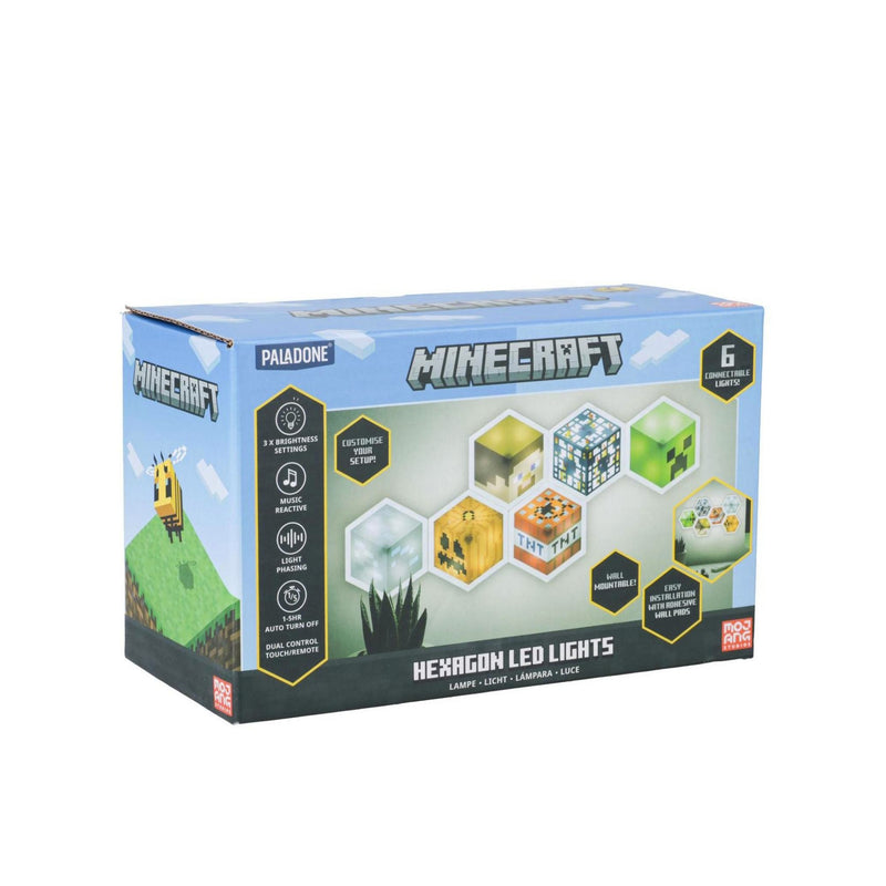 Paladone Minecraft Hexagon Light Set