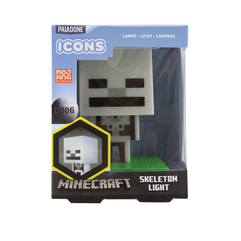 Paladone Minecraft Skeleton Icon Light