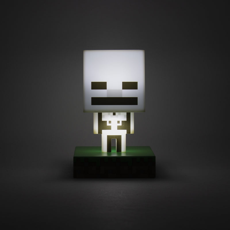 Paladone Minecraft Skeleton Icon Light