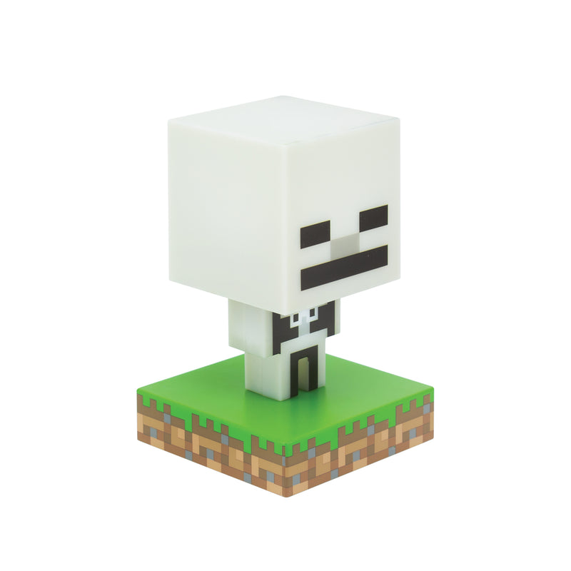 Paladone Minecraft Skeleton Icon Light