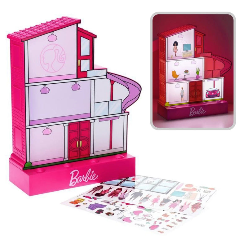 Paladone Barbie Dreamhouse Light with Stickers