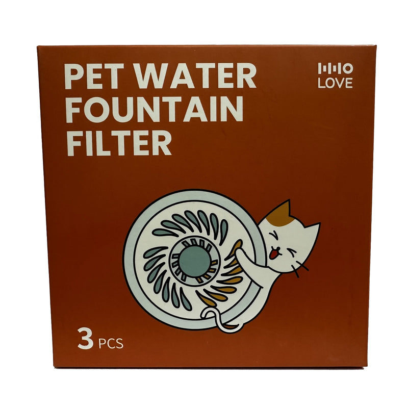 HHOLove 寵物飲水機濾芯 (一盒三片) CT-FTKRF