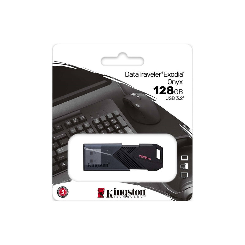 KINGSTON 金士頓 128GB DataTraveler Exodia Onyx USB3.2 Gen 1 USB 手指/隨身碟