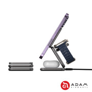 ADAM elements Mag 3 折疊式三合一旅行磁吸無線充電座