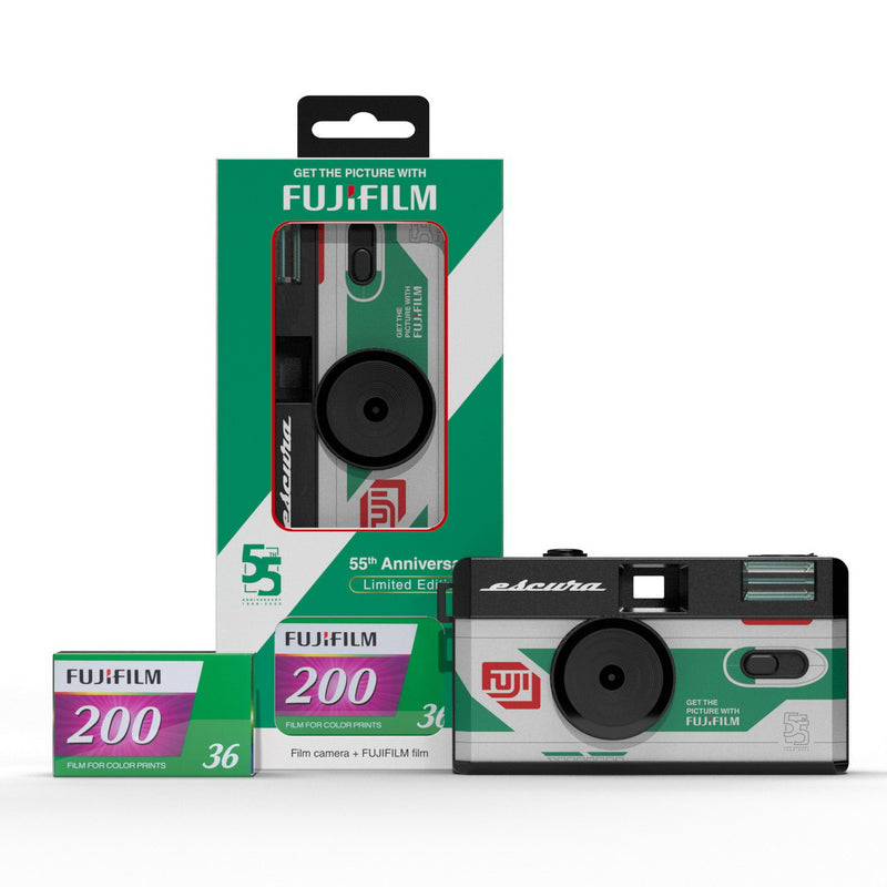 FUJIFILM 55th Anniversary limited edition film camera set