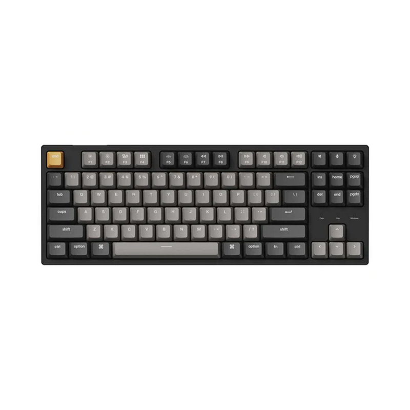 Keychron (C1P-M3) C1 Pro RGB Backlight Hot Swappable Wired Mechanical Keyboard (K Pro Brown Switch)