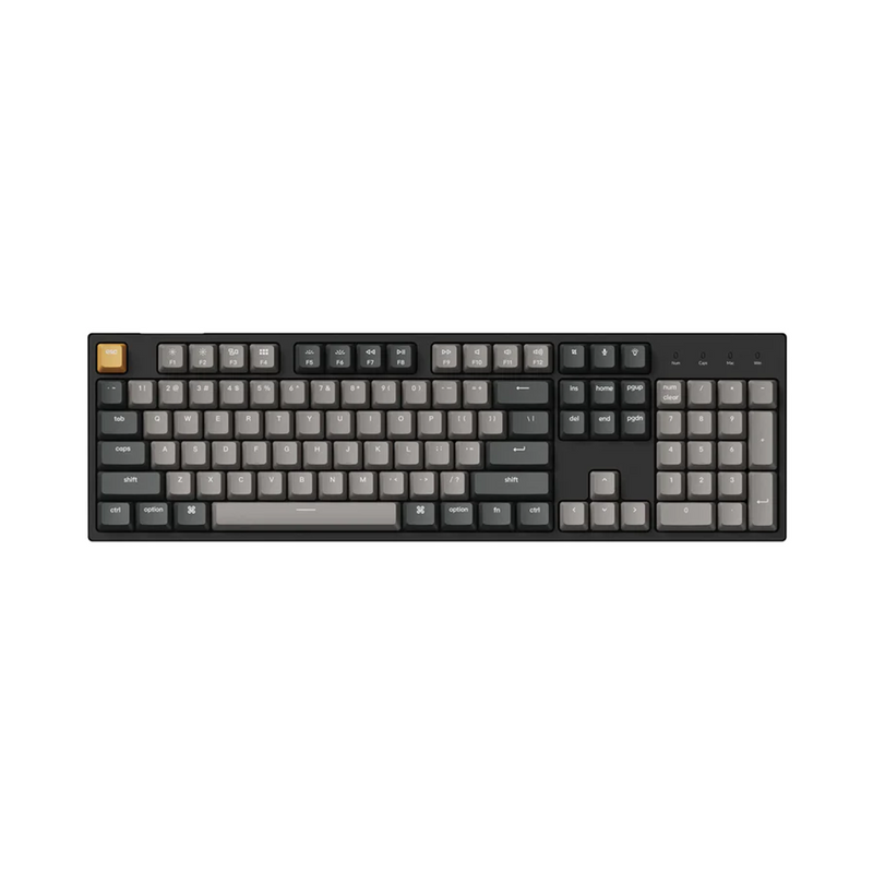 Keychron (C2P-M1) C2 Pro RGB Backlight Hot Swappable Wired Mechanical Keyboard (K Pro Red Switch)