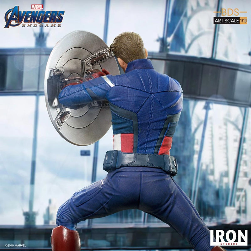 Iron Studios Bds Art Scale 1/10 Statue Captain Amercia 2023 - Avengers: Endgame
