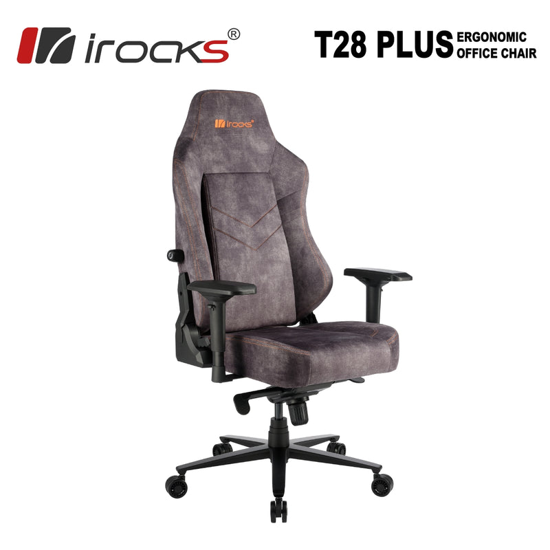 iRocks 艾芮克 T28 Plus 防貓抓布面電腦椅