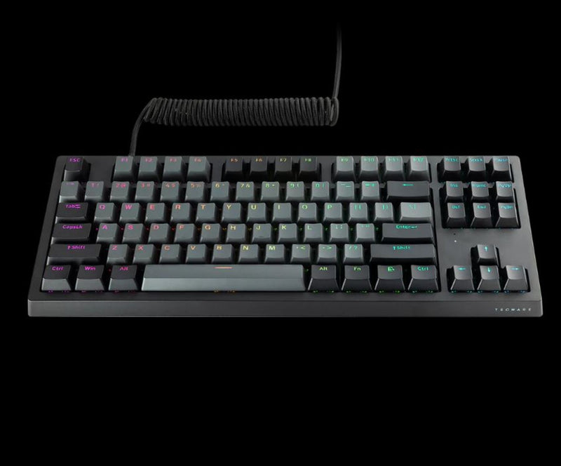 Tecware Phantom+ Elite 87-Key RGB Mechanical Gaming Keyboard (WRAITH Red Switch)