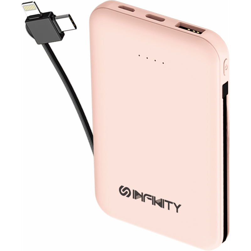 Infinity Mini7 Plus 7000mAh Power Bank with Cable