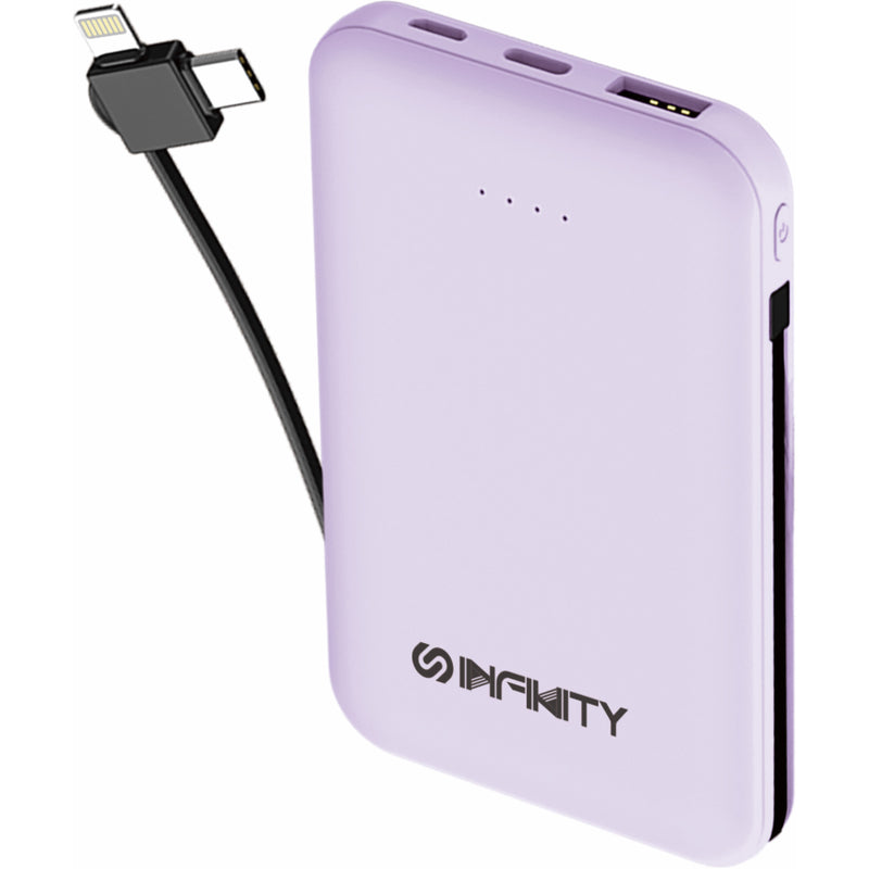 Infinity Mini7 Plus 7000mAh Power Bank with Cable