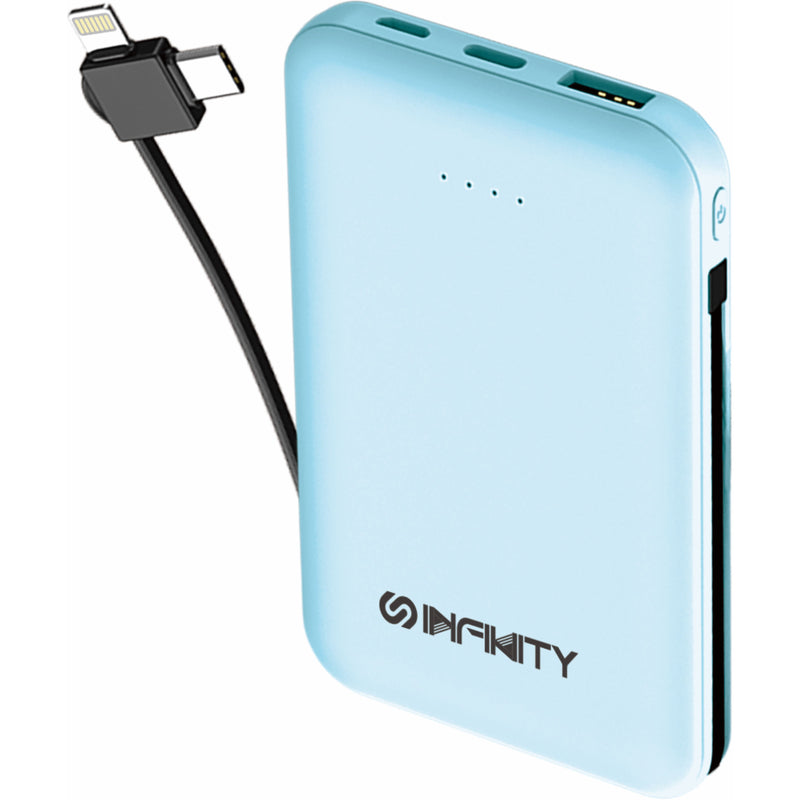 Infinity Mini7 Plus 7000mAh Power Bank with Cable