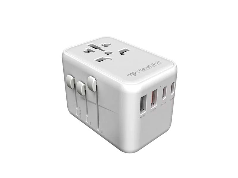 ego 70W Travel GaN 4USB Travel Adapter