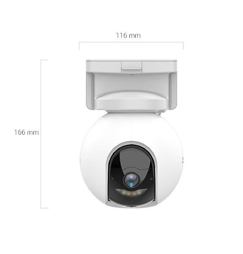 EZVIZ HB8-4MP Battery-Powered Pan & Tilt Wi-Fi Camera