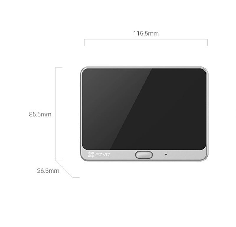 EZVIZ DP2 2K 升級版全無線智能貓眼攝像頭+門鈴(觸控版)