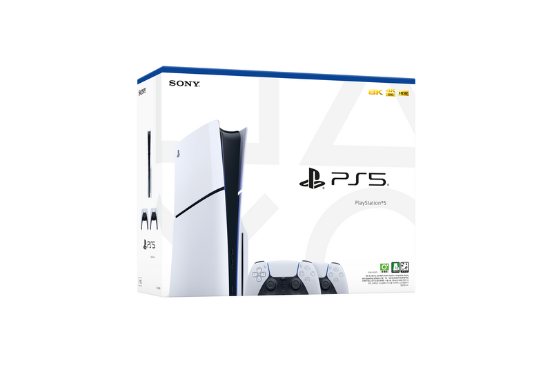 SONY 索尼 PlayStation 5 PS5 Slim 光碟版主機 (雙手制套裝)