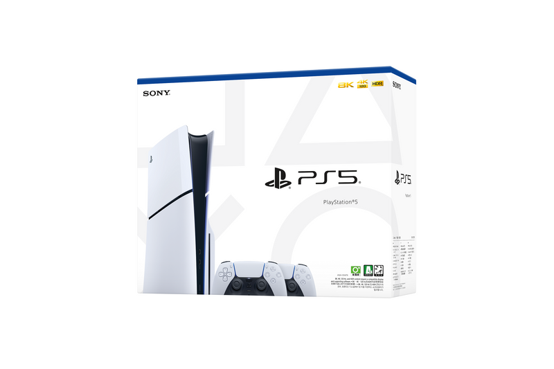SONY 索尼 PlayStation 5 PS5 Slim 光碟版主機 (雙手制套裝)