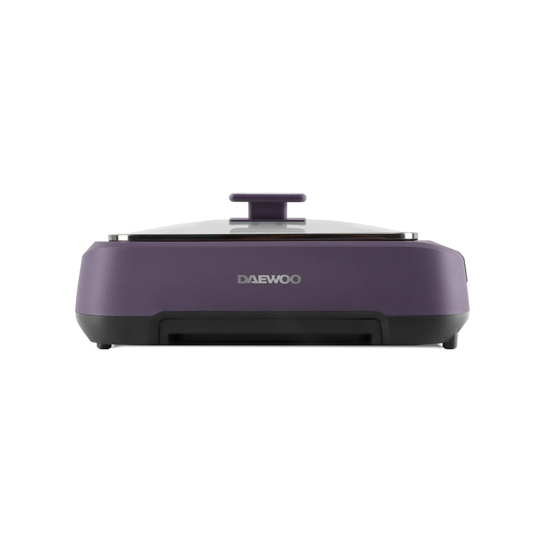 DAEWOO S19 PRO Electric Smokeless Grill-Purple