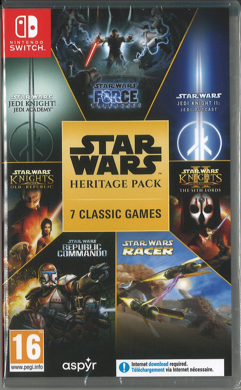 NINTENDO 任天堂 星球大戰 遺產包 - Switch 1 & 2 主機適用 遊戲軟件