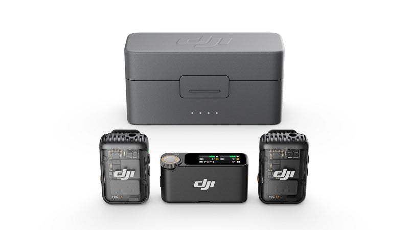 DJI Mic 2 (2 TX + 1 RX + Charging Case)（CE）