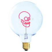 Message in the Bulb SKULL Decoration Light Bulb