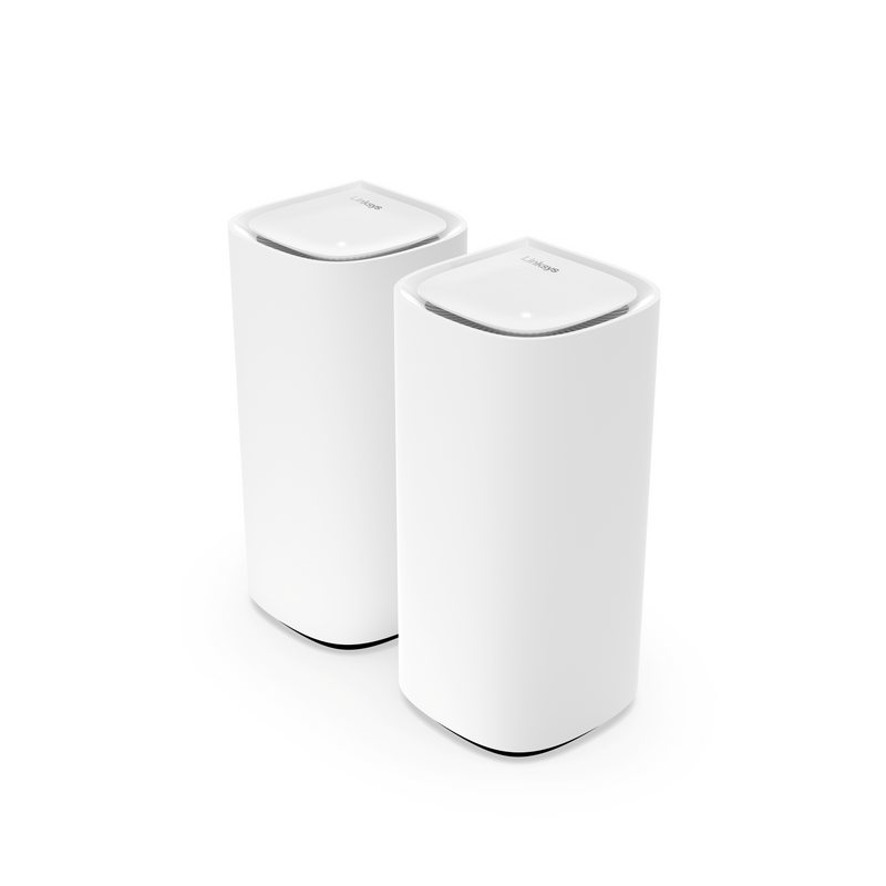 LINKSYS MX6202 Velop Pro 6E Tri-Band AXE5400 Mesh WiFi 6E, 2-pack