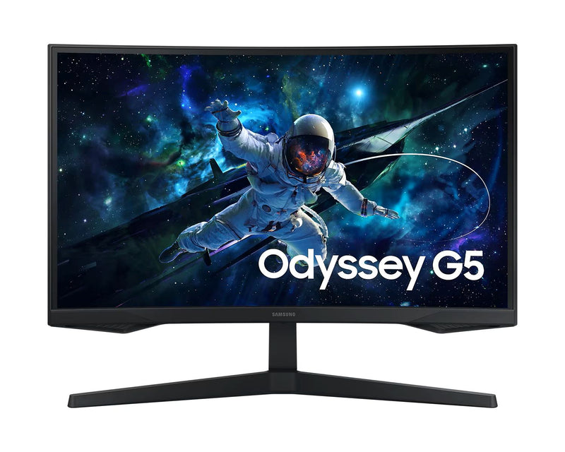 SAMSUNG 三星電子 LS27CG552ECXXK 27" Odyssey G5 165Hz 曲面電競顯示屏