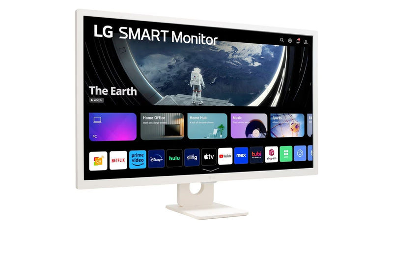 LG 32SR50F-W 31.5" Full HD IPS Smart Monitor (with webOS)