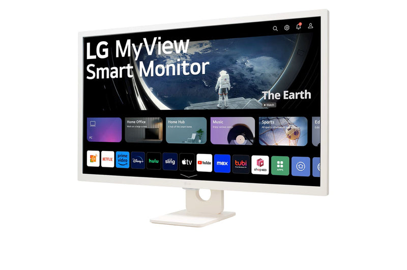 LG 32SR50F-W 31.5" Full HD IPS Smart Monitor (with webOS)