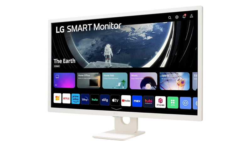LG 32SR50F-W 31.5" Full HD IPS Smart Monitor (with webOS)