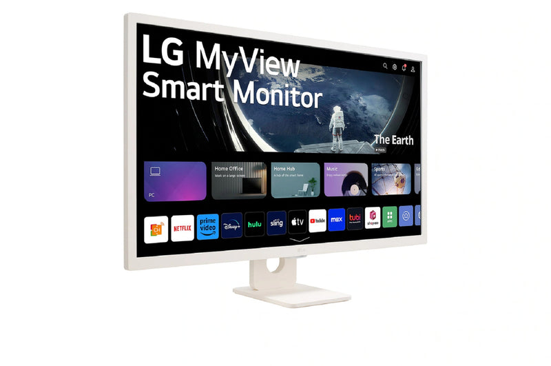 LG 32SR50F-W 31.5" Full HD IPS Smart Monitor (with webOS)