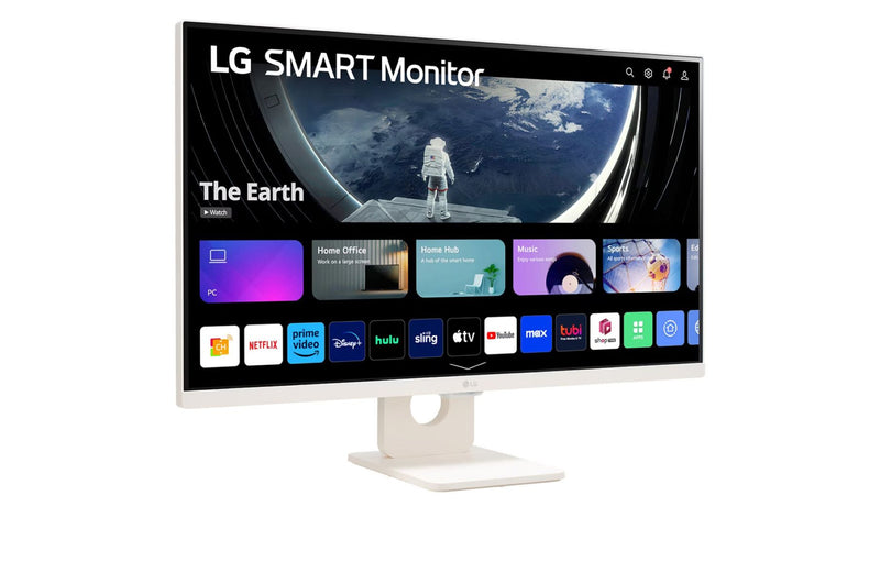 LG 27SR50F-W 27" Full HD IPS Smart Monitor (with webOS)