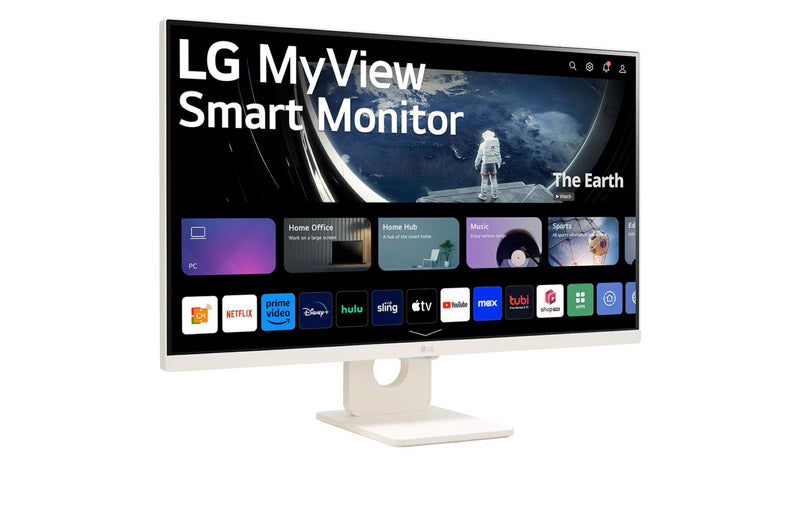 LG 27SR50F-W 27" Full HD IPS Smart Monitor (with webOS)