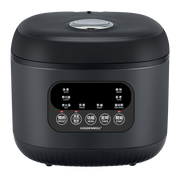 GOLDEN WELL GBC-3E Black Crystal Ceramic Rice Cooker