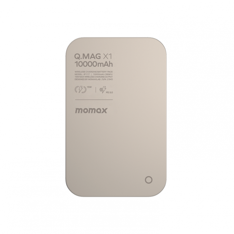 Momax IP117E Q.Mag X1 10000mAh 超薄磁吸流動電源